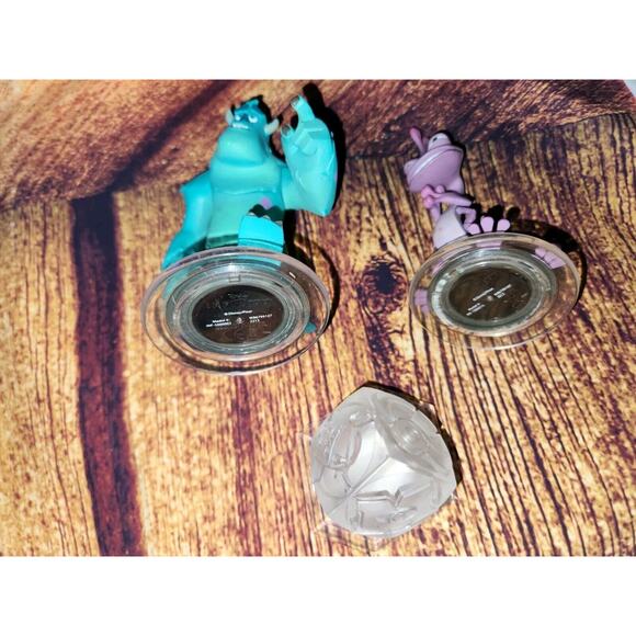 DISNEY INFINITY 1.0 Monster's Inc. Set‎ Sully & Randall plus Starter Crystal - Picture 1 of 11